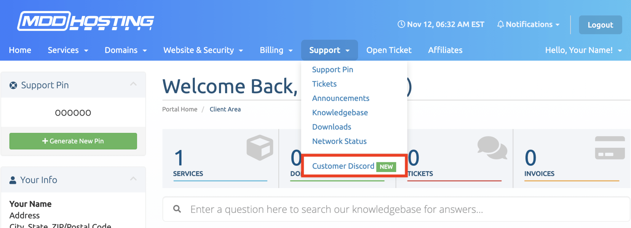 Introducing the MDDHosting Customer Community Discord! - MDDHosting Blog